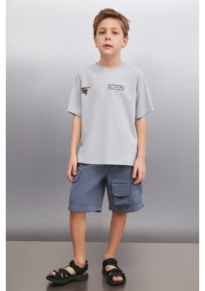 BALFOUR Erkek Gri T-Shirt
