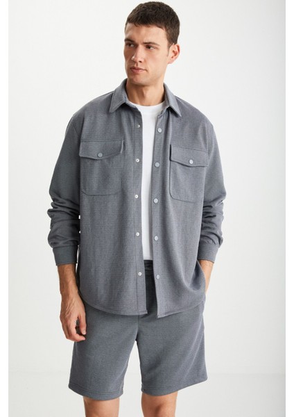 RAMADANP015 Gri Gömlek