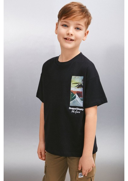 DARROW Erkek Siyah T-Shirt modelleri