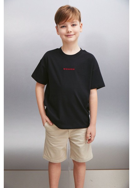 ANATOLE Erkek Siyah T-Shirt