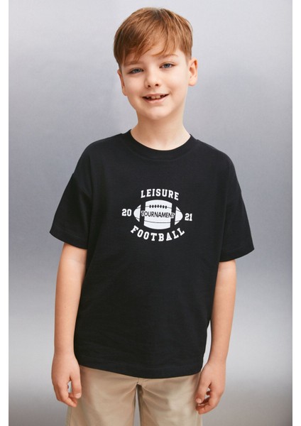 INIGO Erkek Siyah T-Shirt