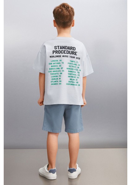INNES Erkek Gri T-Shirt