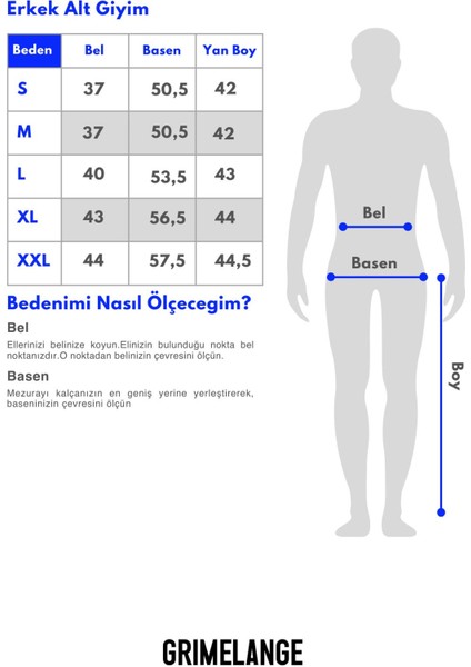 Baıley Erkek Beli Lastikli Arka Tek Cepli Kordonlu Relaxed Fit Indigo Şort