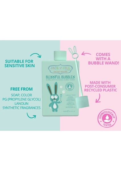Jack N Jill Doğal Banyo Köpüğü 300 ml fırsatları