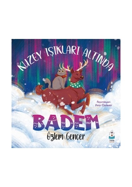 Kuzey Işıkları Altında Badem