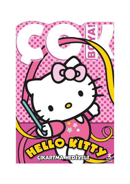 Hello Kıtty – Çok Boya! Çıkartmalı Dev Boyama Kitabı