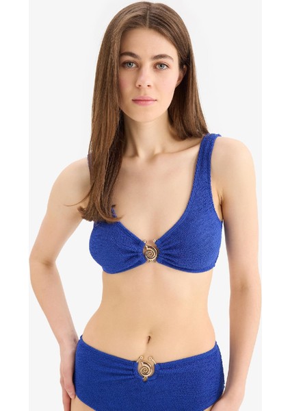 Regular Fit Bürümcük Bikini Üstü E0206AX25SM