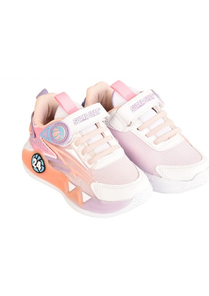 Kız Çoçuk Çırt Bağcıklı Termo Taban Günlük Sneaker