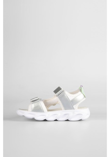 Hilda Günlük Cırtlı Kız Çocuk Işıklı Sandalet 321.24Y.204 Beyaz modelleri