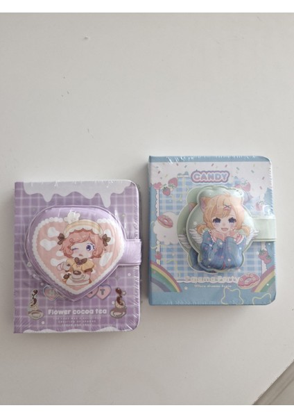 Not Defteri Minish Carnival Squishy 128 Yp Mor-Mavi 2 Adet