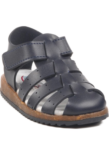 Lacivert Cırtlı Hafif Unisex Çocuk Sandalet 17370 B modelleri