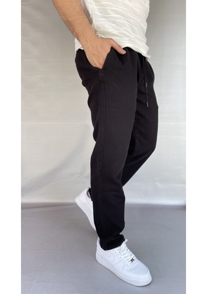 Difransel Keten Baggy Fit Pantolon