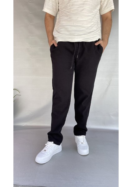 Difransel Keten Baggy Fit Pantolon fırsatları