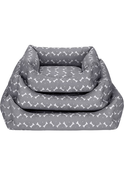 Uniform Bone Gri-Beyaz Kedi ve Köpek Yatağı S 50X60CM Nrmsa fırsatları