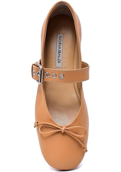 Nastro Bej Hakiki Deri Kadın Babet fırsatları