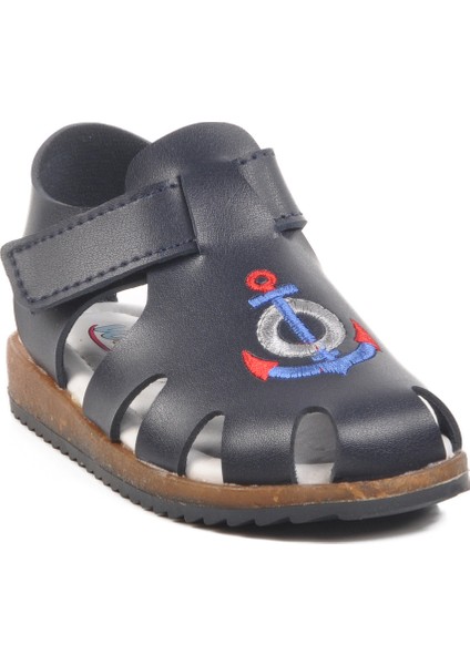Lacivert Cırtlı Hafif Unisex Çocuk Sandalet 17372 B modelleri