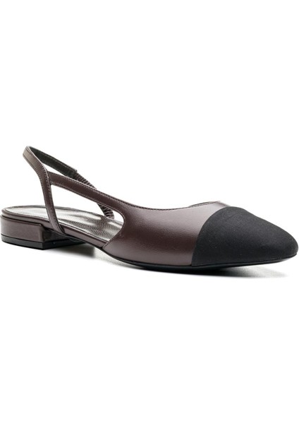 Sleet Kahve Hakiki Deri Kadın Babet fiyatları