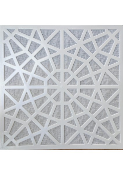 Dekoratif Asma Tavan Paneli Selçuklu Modeli 30X30 Clip-In Panel