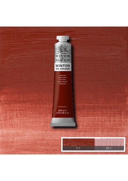 Winton Yağlı Boya 200ML Indian Red 317