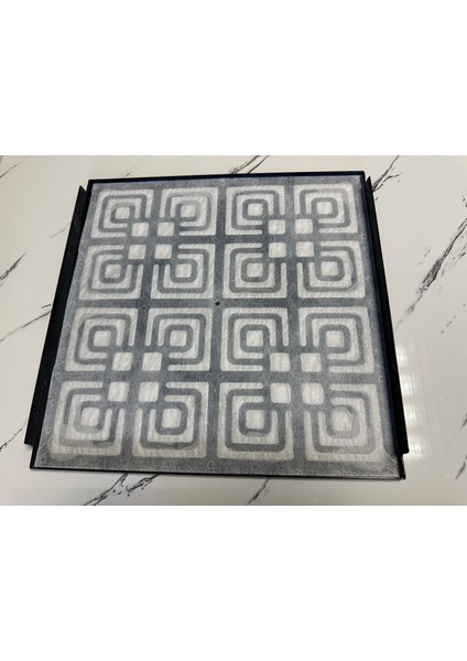 Dekoratif Asma Tavan Modeli Yonca Modeli 30X30 Clip-In Panel