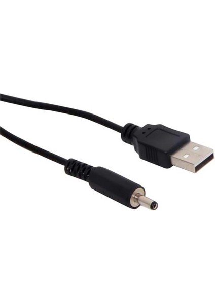 USB Kalın (3.5*1.35) Adaptör Jacklı Kablo 1 Metre (5131)