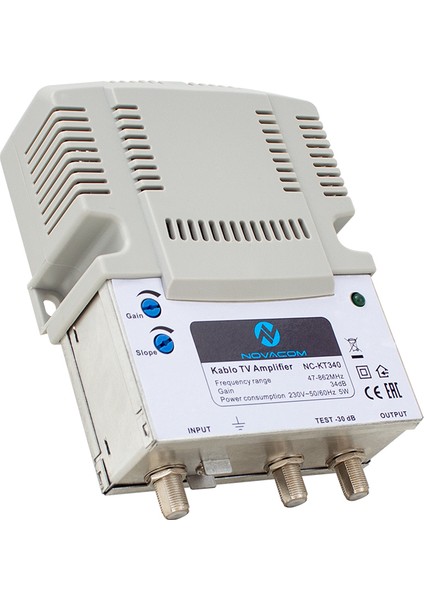 Novacom NC-KT340 47-862MHZ 34DB Kablo Tv Amplifier Hat Yükseltici (5131)