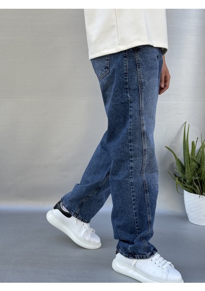 Dikiş Detaylı Relax Baggy Pantolon modelleri