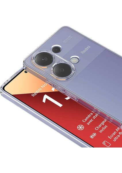 Redmi 13C Kılıf Süper Silikon Şeffaf