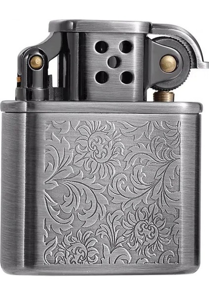 Tek Torch Pürmüz Gunmetal Metal Işlemeli Puro Çakmağı