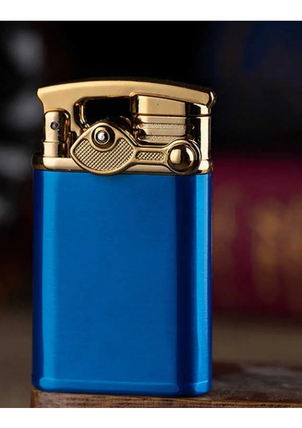 Tek Torch Pürmüz Gold Lacivert Metal Puro Çakmağı fiyatları