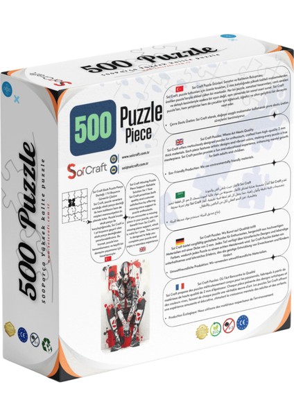 500 Parça Puzzle Çete Lideri