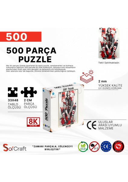 500 Parça Puzzle Çete Lideri