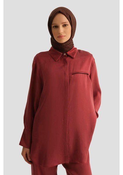 Kupra Tunik 25YD4245-1 Bordo