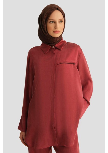 Kupra Tunik 25YD4245-1 Bordo