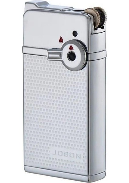 Tek Torch Pürmüz & Soft Flame Parlak Gümüş Metal Puro Çakmağı