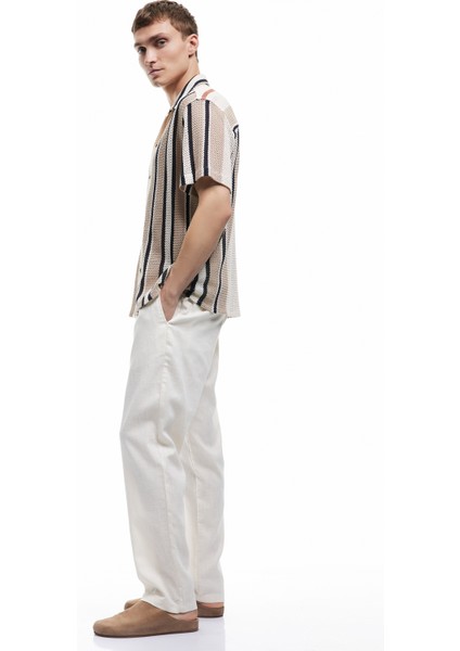 Cep Detaylı Regular Fit Beli Bağcıklı Pantolon fiyatları