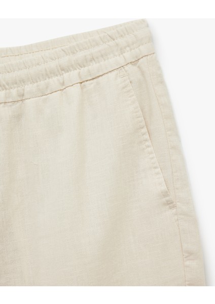 Cep Detaylı Regular Fit Beli Bağcıklı Pantolon indirimleri