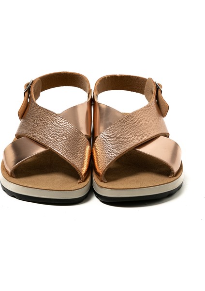 T4 429 Fe Kadın Sneaker ( Günlük) 77 G61 Zc Fly Flot Sandal 6488-DARK Gold fırsatları