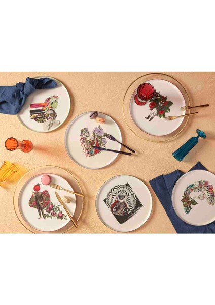 Funky 6 Kişilik Servis Takımı 27 cm