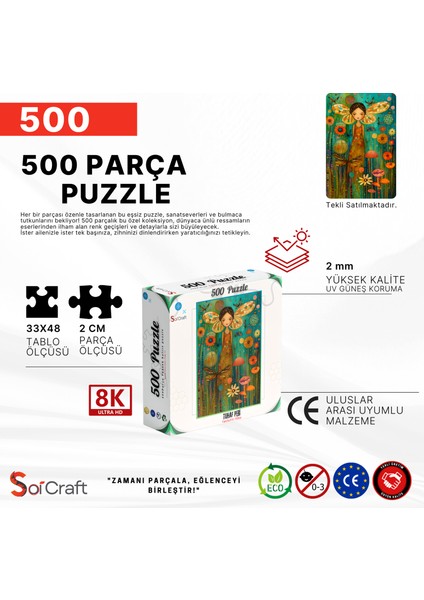 500 Parça Puzzle Tuhaf Peri