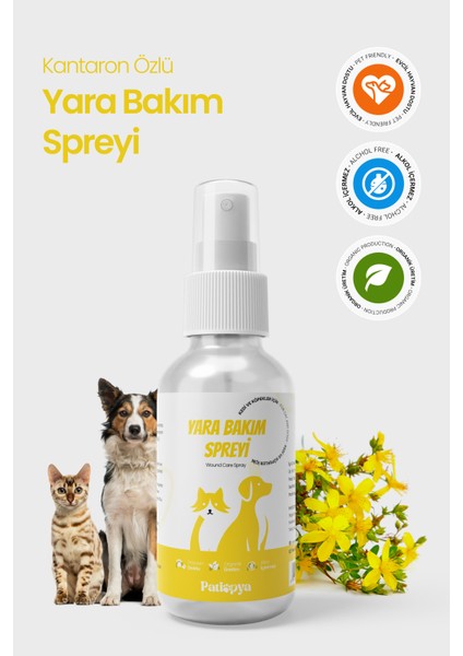 Yara Bakım Spreyi Kantaron Özlü -120ml indirimleri