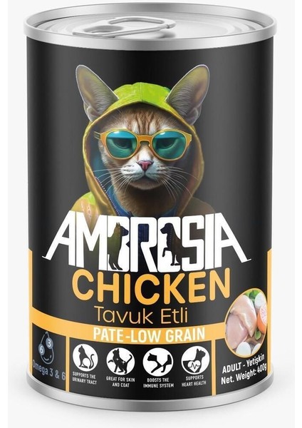 Tavuk Etli Yetişkin Kedi Maması 24 Adet