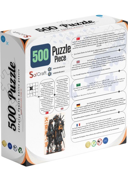 500 Parça Puzzle Cyberpunk