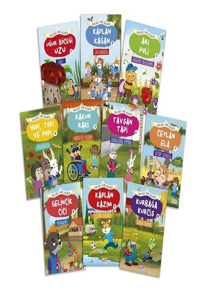 Ayetlerle Dini Değerler Set (10 Kitap)