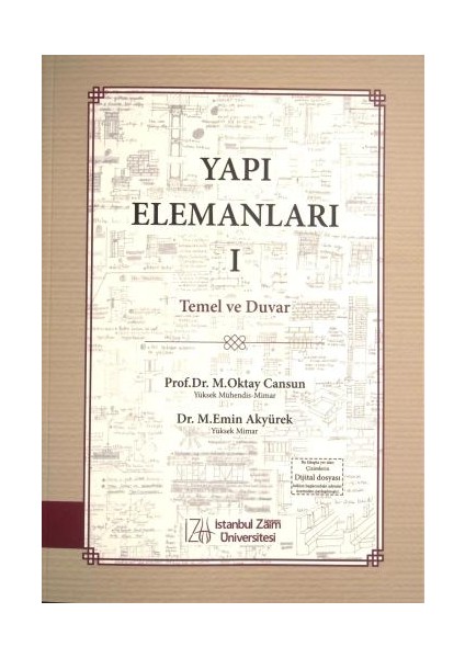 Yapı Elemanları 1 - Temel ve Duvar