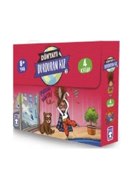 Dünyayı Durduran Kız 2 Set (4 Kitap Takım)