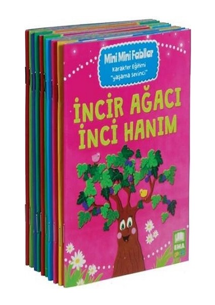 Mini Mini Fabllar Karakter Geliştiren Masallar-10 Kitap Takım
