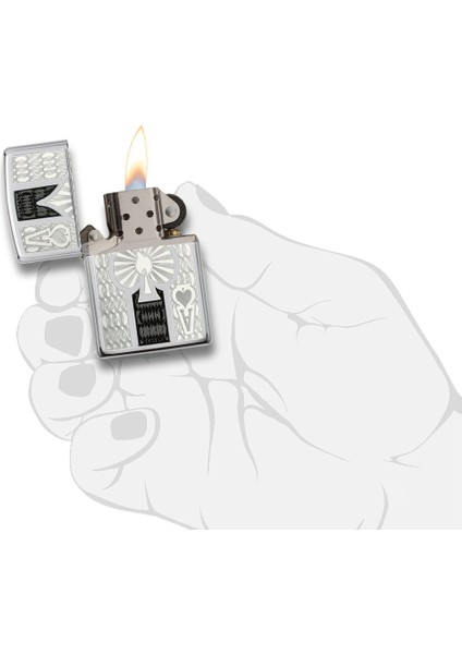 Çakmak Zippo Ace 24196-000020 fırsatları
