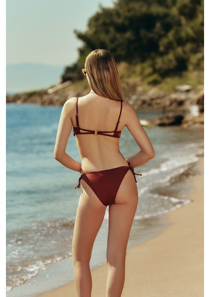 Büzgülü Bikini Üstü
