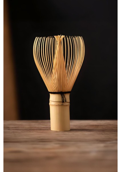 Shiratake Bambu Matcha Çayı Karıştırıcı Fırça Bamboo Whisk Köpürtücü MT207
